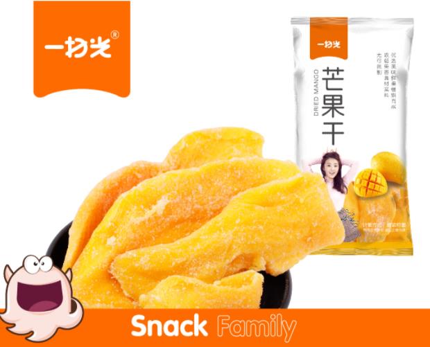 一扫光芒果干