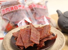 一扫光猪肉脯自然片
